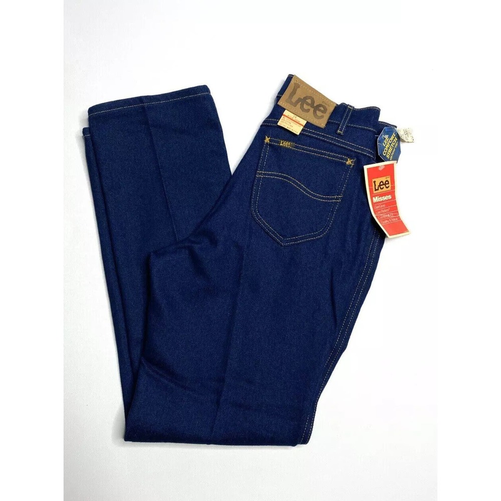 Vintage LEE Comfort Stretch Denim Jeans Deadstock Women's 14 Medium 28 x 32 NWT